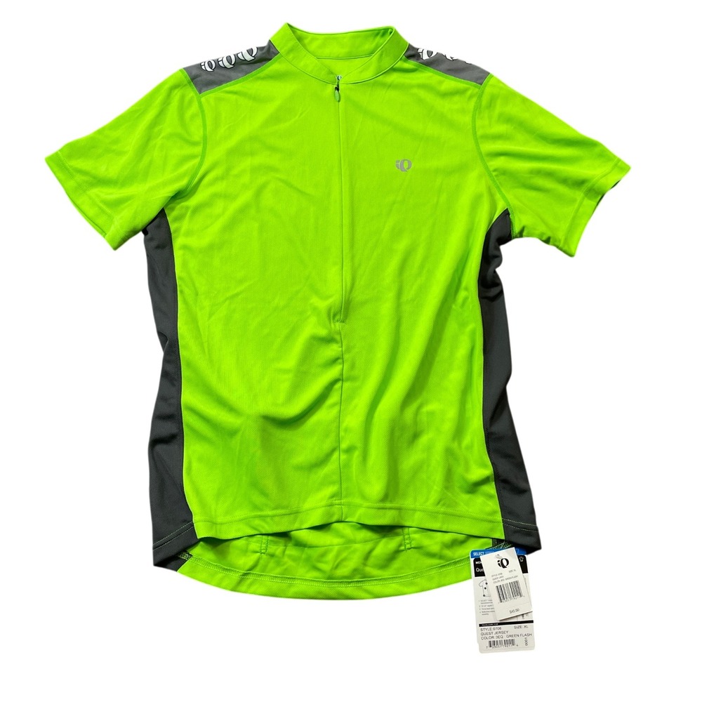 Pearl Izumi XL New w/Tags Jersey‎ Short Sleeve Green Flash Biking Athletic